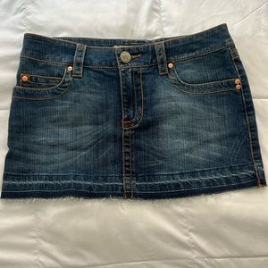 Wax Jeans Denim Skirt in size M